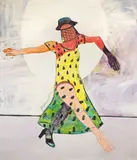 Joan Brown, Dancer with a Vail
