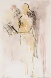 Manuel Neri, Crónica de mis años peores, 1998, mixed media on paper
