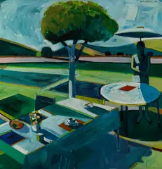 Roland Petersen, Silent Light, 1968, oil on canvas
