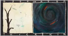 Deep Water Thick Skin by Squeak Carnwath, 1983, oil on canvas, offered Nov 2007