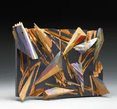 Charles A. Arnoldi, Untitled, 1986, plywood and acrylic