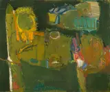 John Altoon, Untitled, 1957, oil on canvas