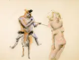 John Altoon, Untitled (Erotic Fantasy), c. 1960 - 1962
