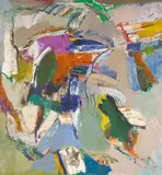 John Altoon, Untitled #4, 1960, oil on canvas