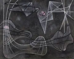 Gordon Onslow Ford, Birth Transcontinental (Birth Extraterrestrial), 1939, oil on canvas