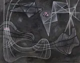 Gordon Onslow Ford, Birth Transcontinental (Birth Extraterrestrial), 1939, oil on canvas