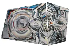 Karen Carson, Sense & Sensibility, 1990, acrylic, wood and mirror on panel