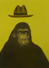 Wade Hoefer, E'Inimitabile, 2003, oil on panel