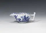circa 1756 by Vauxhall small sauceboat or creamboat, sold Oct 2007