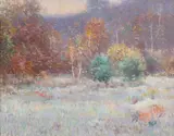 Edward Wilbur Dean Hamilton, Summer Sunlight, oil on canvas