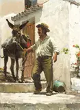 Clark Hulings, Street Peddler
