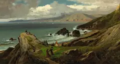 William Keith, Land's End, 1873, oil on canvas