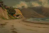James Everett Stuart, Looking East from Bathing Beach, Bolinas, California (No. 2675)