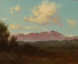 Charles Dorman Robinson, A View of Mt. Tamalpais with Passing Clouds