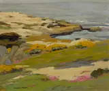 Mary DeNeale Morgan, Summer Seascape with Sand Dunes