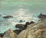 William Frederic Ritschel, Light on a Rocky Shore