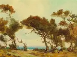 Albert DeRome, Pines near Pacific Grove Lighthouse