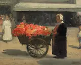 Xavier Martínez, Flower Merchant in Paris
