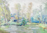Joseph Raphael, Spring Morning, Kriekeput