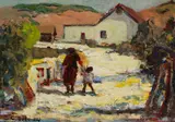 Selden Connor Gile, Mother and Child, Marin County