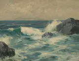 Maurice Braun, Crashing Waves