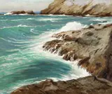 Frank Cuprien, The In Rush, Laguna Beach, California