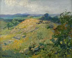 Joseph Pierre Birren, Blossom Knoll (No. 231), oil on board