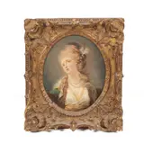 Jean-Frédéric Schall, La Sultana Valida, oil on canvas