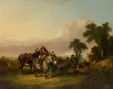 William Shayer, Travellers Encampment
