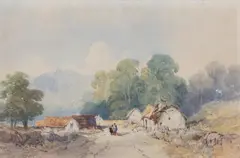 Thomas Miles Richardson Jnr., Near Killin Loch Tay, watercolour