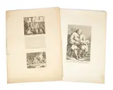 William Hogarth, The Bench, published 4th September 1758, engraving, the plate 19cm x 21cm
