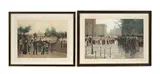 Édouard Detaille, The Queen's Guards, lithograph in colours