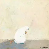 Sunita Kumar, Mother Teresa in Prayer, oil on canvas