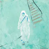 Sunita Kumar, Mother Teresa, oil on canvas