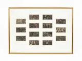 David Jones, A set of fourteen woodcuts from A Child’s Rosary, woodcut on paper