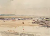 Norman Alexander Buchanan, Wells next to the Sea, watercolour