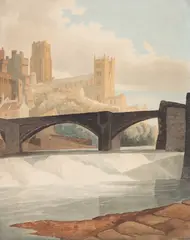 John Sell Cotman, Durham Cathedral, watercolour
