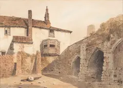 Thomas Hearne, Eltham Bridge, Kent, watercolour