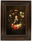 Frans Ykens, Portrait of a Cleric, oil on panel