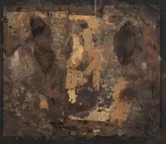 Toulon: 27.11.42 by Nigel Temple, mixed media with collage, offered May 2024