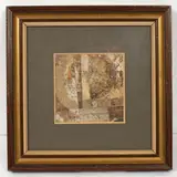 Nigel Temple, Palimpsest II C, mixed media with collage