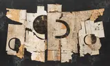 Nigel Temple, Crash Landing 1944, mixed media with collage