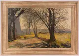 Alexander Jamieson, Landscape, oil on canvas
