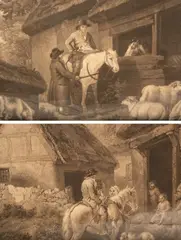 James Ward, The Country Butcher, mezzotint