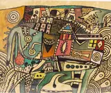 Alan Davie, Where All Being Sleeps Forever No 3