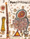 Alan Davie, Untitled OG.3915 (Fortitodinis)