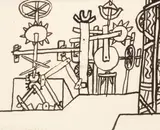 Alan Davie, Mechanism, gouache