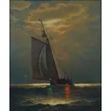 James Gale Tyler, Sailing at Night