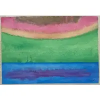 Blue Horizon by Vincent Smith, Gouache, offered May 2025