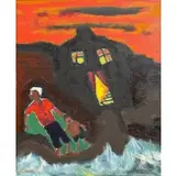 Vincent Smith, UNTITLED, Oil on Board